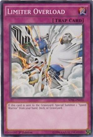 Limiter Overload (SDSE-EN036) - Structure Deck: Synchron Extreme 1st Edition - Premium Yugioh Single from Konami - Just $0.25! Shop now at Game Crave Tournament Store