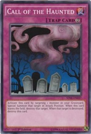 Call of the Haunted (SDSE-EN037) - Structure Deck: Synchron Extreme 1st Edition - Premium Yugioh Single from Konami - Just $0.25! Shop now at Game Crave Tournament Store