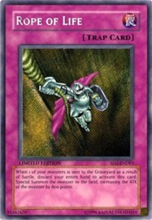Rope of Life (SD2-ENDE1) - Structure Deck: Deluxe Edition Limited - Premium Yugioh Single from Konami - Just $1.74! Shop now at Game Crave Tournament Store