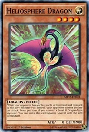 Heliosphere Dragon (MP15-EN004) - 2015 Mega-Tins Mega Pack 1st Edition - Premium Yugioh Single from Konami - Just $0.08! Shop now at Game Crave Tournament Store