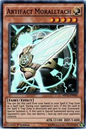 Artifact Moralltach (MP15-EN006) - 2015 Mega-Tins Mega Pack 1st Edition - Premium Yugioh Single from Konami - Just $1.82! Shop now at Game Crave Tournament Store
