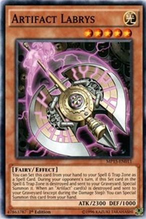 Artifact Labrys (MP15-EN011) - 2015 Mega-Tins Mega Pack 1st Edition - Premium Yugioh Single from Konami - Just $0.18! Shop now at Game Crave Tournament Store
