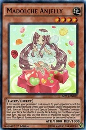 Madolche Anjelly (MP15-EN019) - 2015 Mega-Tins Mega Pack 1st Edition - Premium Yugioh Single from Konami - Just $5.99! Shop now at Game Crave Tournament Store