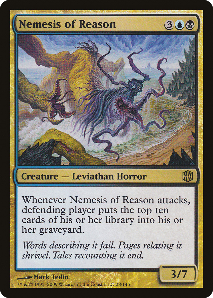 Nemesis of Reason (ARB-028) - Alara Reborn - Premium MTG Single from Wizards of the Coast - Just $0.44! Shop now at Game Crave Tournament Store