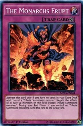 The Monarchs Erupt (MP15-EN044) - 2015 Mega-Tins Mega Pack 1st Edition - Premium Yugioh Single from Konami - Just $0.37! Shop now at Game Crave Tournament Store