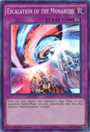 Escalation of the Monarchs (MP15-EN054) - 2015 Mega-Tins Mega Pack 1st Edition - Premium Yugioh Single from Konami - Just $0.52! Shop now at Game Crave Tournament Store