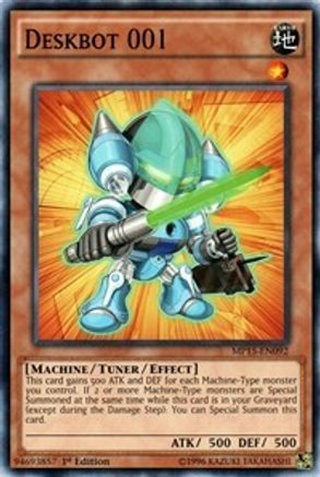 Deskbot 001 (MP15-EN092) - 2015 Mega-Tins Mega Pack 1st Edition - Premium Yugioh Single from Konami - Just $0.14! Shop now at Game Crave Tournament Store