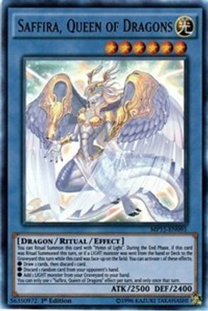 Saffira, Queen of Dragons (MP15-EN095) - 2015 Mega-Tins Mega Pack 1st Edition - Premium Yugioh Single from Konami - Just $0.23! Shop now at Game Crave Tournament Store