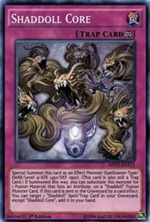 Shaddoll Core (MP15-EN115) - 2015 Mega-Tins Mega Pack 1st Edition - Premium Yugioh Single from Konami - Just $0.47! Shop now at Game Crave Tournament Store
