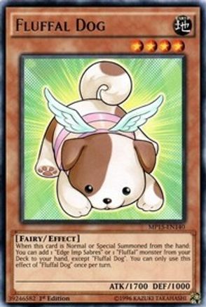 Fluffal Dog (MP15-EN140) - 2015 Mega-Tins Mega Pack 1st Edition - Premium Yugioh Single from Konami - Just $0.68! Shop now at Game Crave Tournament Store