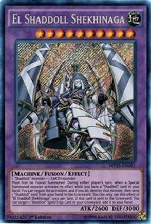 El Shaddoll Shekhinaga (MP15-EN161) - 2015 Mega-Tins Mega Pack 1st Edition - Premium Yugioh Single from Konami - Just $0.93! Shop now at Game Crave Tournament Store
