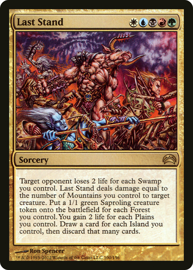 Last Stand (PC2-100) - Planechase 2012 - Premium MTG Single from Wizards of the Coast - Just $0.08! Shop now at Game Crave Tournament Store