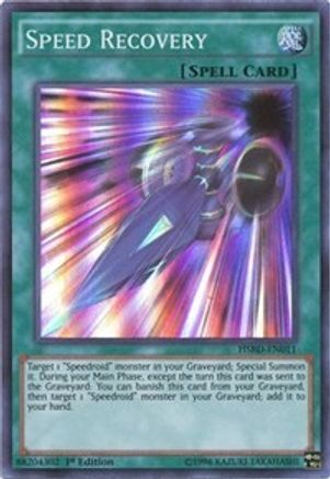 Speed Recovery (HSRD-EN011) - High-Speed Riders 1st Edition - Premium Yugioh Single from Konami - Just $0.34! Shop now at Game Crave Tournament Store
