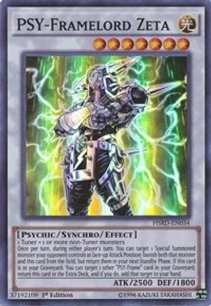 PSY-Framelord Zeta (HSRD-EN034) - High-Speed Riders 1st Edition - Premium Yugioh Single from Konami - Just $0.08! Shop now at Game Crave Tournament Store
