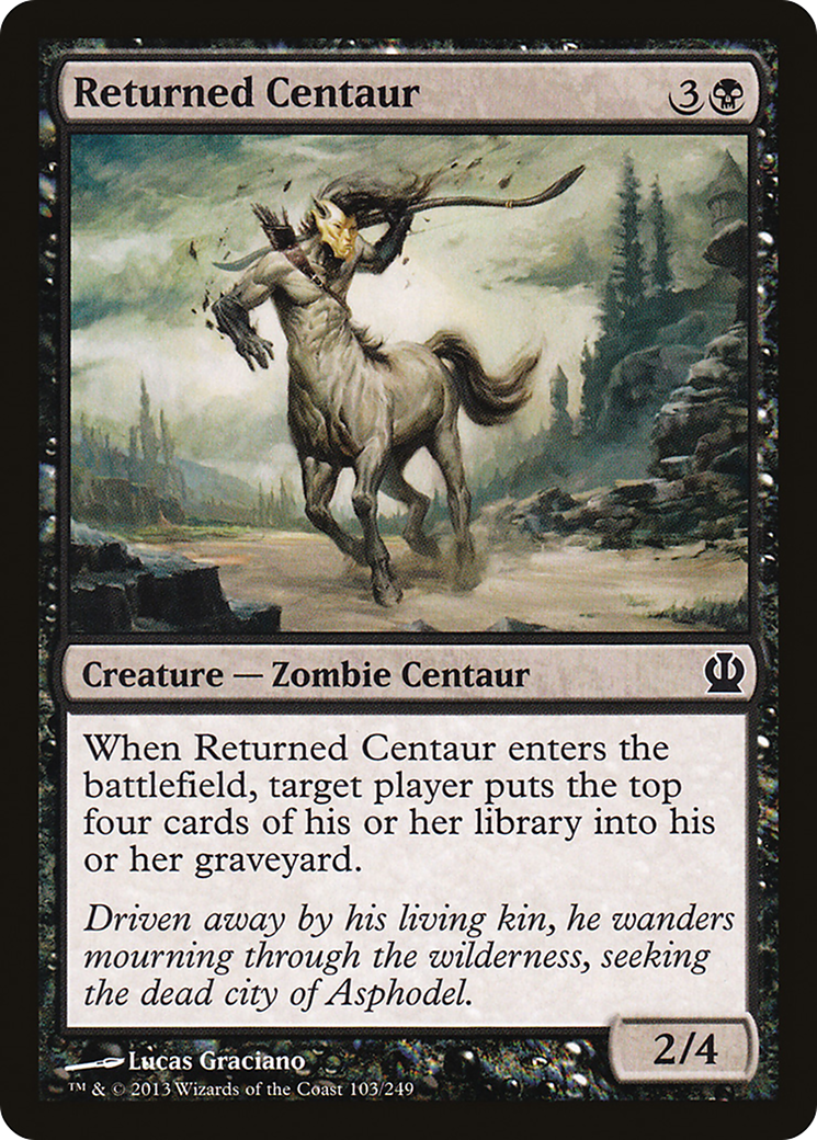 Returned Centaur (THS-103) - Theros - Premium MTG Single from Wizards of the Coast - Just $0.25! Shop now at Game Crave Tournament Store