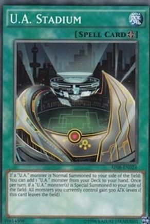 U.A. Stadium (AP08-EN024) - Astral Pack 8 Unlimited - Premium Yugioh Single from Konami - Just $0.29! Shop now at Game Crave Tournament Store