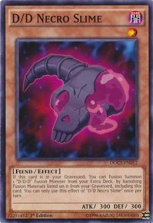 D/D Necro Slime (DOCS-EN012) - Dimension of Chaos Unlimited - Premium Yugioh Single from Konami - Just $0.25! Shop now at Game Crave Tournament Store