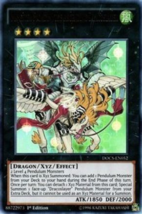 Majester Paladin, the Ascending Dracoslayer (DOCS-EN052) - Dimension of Chaos Unlimited - Premium Yugioh Single from Konami - Just $1.30! Shop now at Game Crave Tournament Store