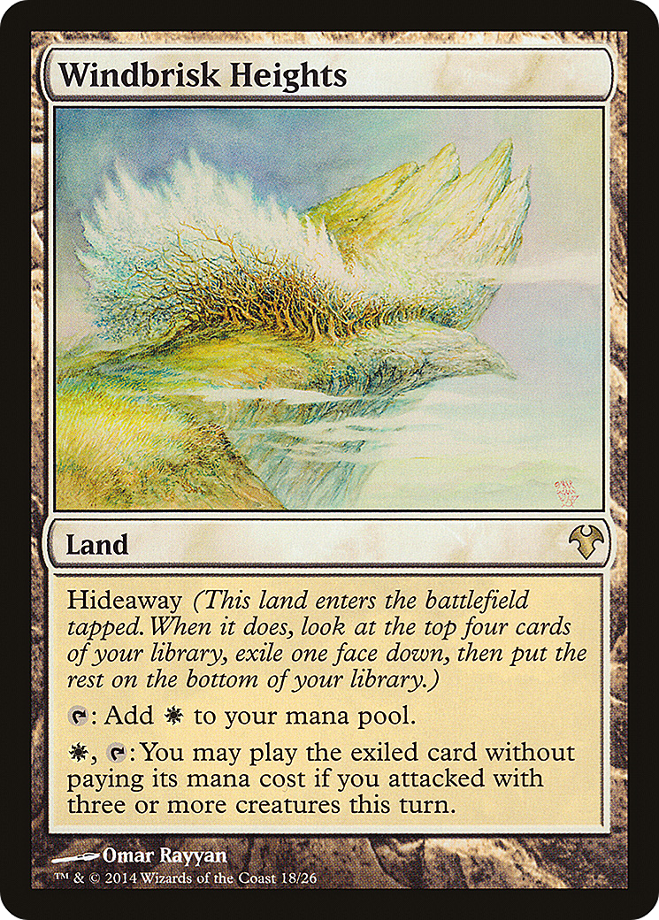 Windbrisk Heights (MD1-018) - Modern Event Deck 2014 - Premium MTG Single from Wizards of the Coast - Just $0.08! Shop now at Game Crave Tournament Store