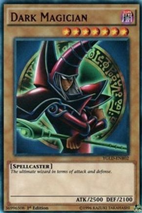 Dark Magician (B) (YGLD-ENB02) - King of Games: Yugi's Legendary Decks 1st Edition - Premium Yugioh Single from Konami - Just $3.06! Shop now at Game Crave Tournament Store