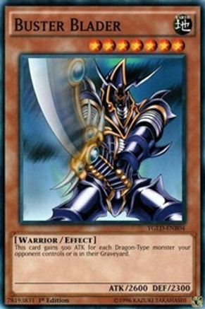 Buster Blader (B) (YGLD-ENB04) - King of Games: Yugi's Legendary Decks Unlimited - Premium Yugioh Single from Konami - Just $0.25! Shop now at Game Crave Tournament Store