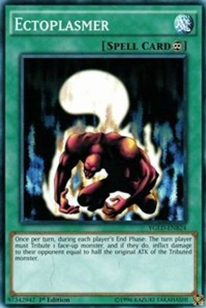 Ectoplasmer (YGLD-ENB24) - King of Games: Yugi's Legendary Decks 1st Edition - Premium Yugioh Single from Konami - Just $0.25! Shop now at Game Crave Tournament Store