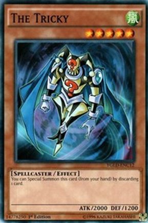 The Tricky (YGLD-ENC12) - King of Games: Yugi's Legendary Decks 1st Edition - Premium Yugioh Single from Konami - Just $0.18! Shop now at Game Crave Tournament Store