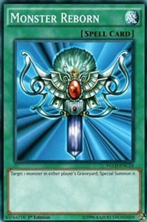 Monster Reborn (C) (YGLD-ENC24) - King of Games: Yugi's Legendary Decks 1st Edition - Premium Yugioh Single from Konami - Just $0.25! Shop now at Game Crave Tournament Store