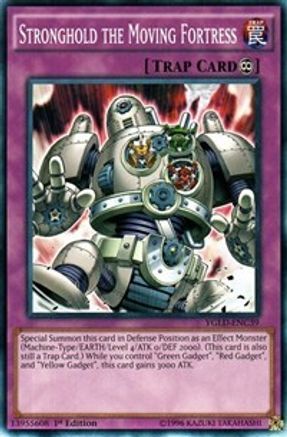 Stronghold the Moving Fortress (YGLD-ENC39) - King of Games: Yugi's Legendary Decks 1st Edition - Premium Yugioh Single from Konami - Just $0.08! Shop now at Game Crave Tournament Store