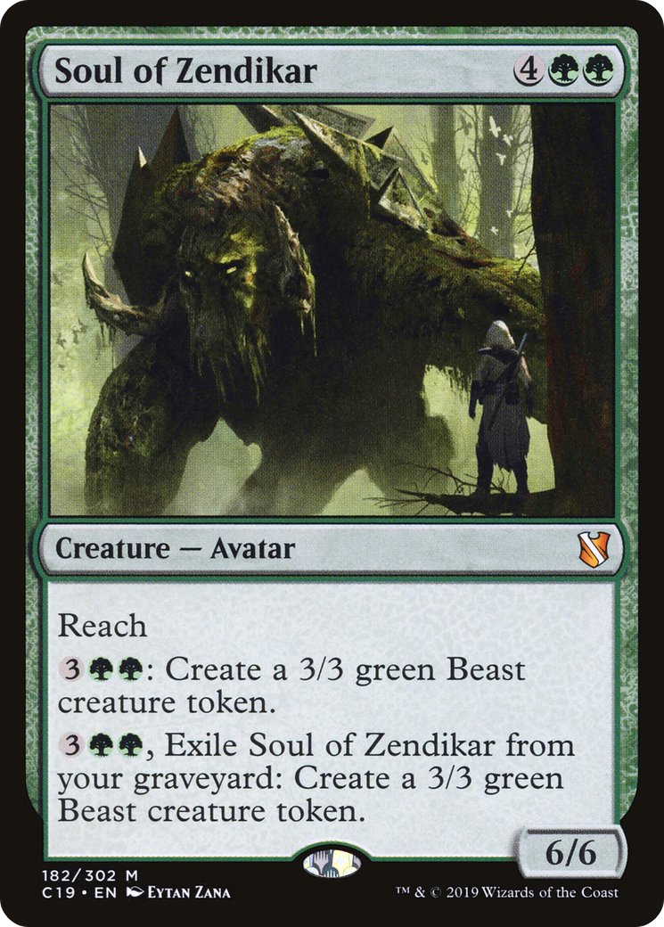 Soul of Zendikar (C19-182) - Commander 2019 - Premium MTG Single from Wizards of the Coast - Just $0.08! Shop now at Game Crave Tournament Store
