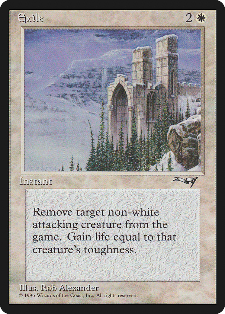 Exile (ALL-003) - Alliances - Premium MTG Single from Wizards of the Coast - Just $0.30! Shop now at Game Crave Tournament Store