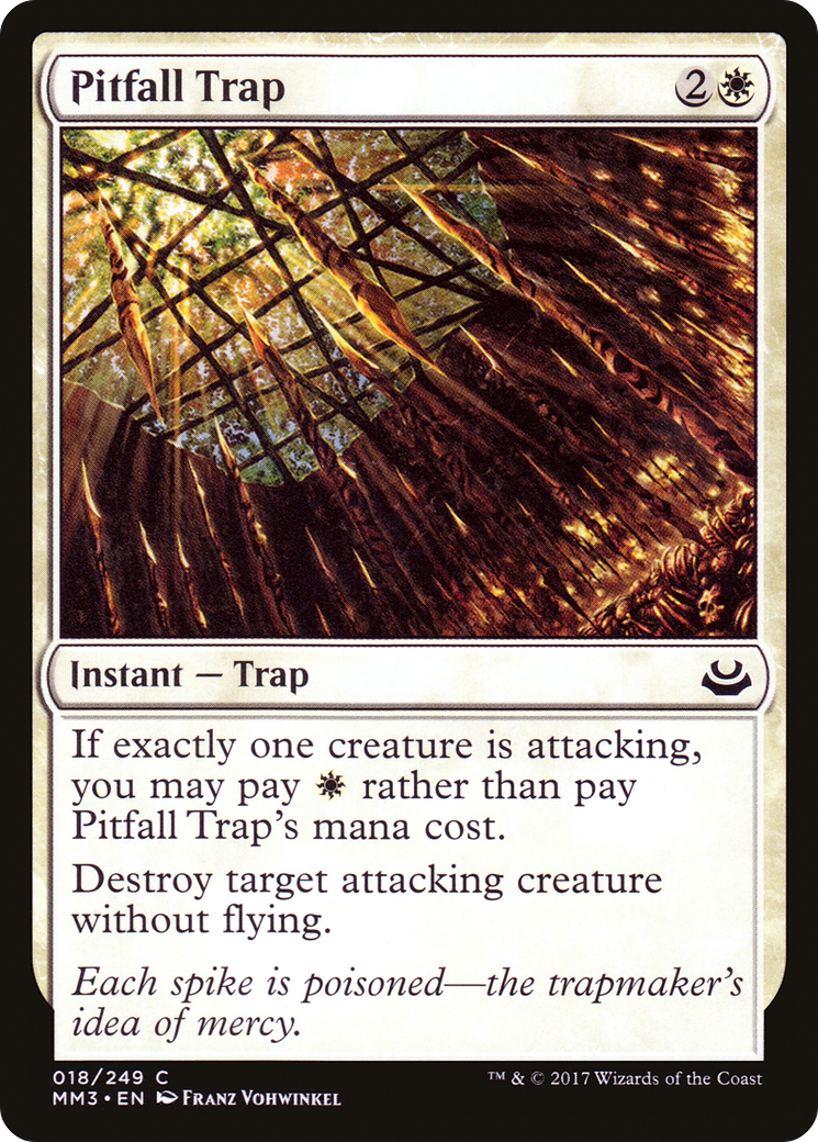 Pitfall Trap (MM3-018) - Modern Masters 2017 - Premium MTG Single from Wizards of the Coast - Just $0.08! Shop now at Game Crave Tournament Store