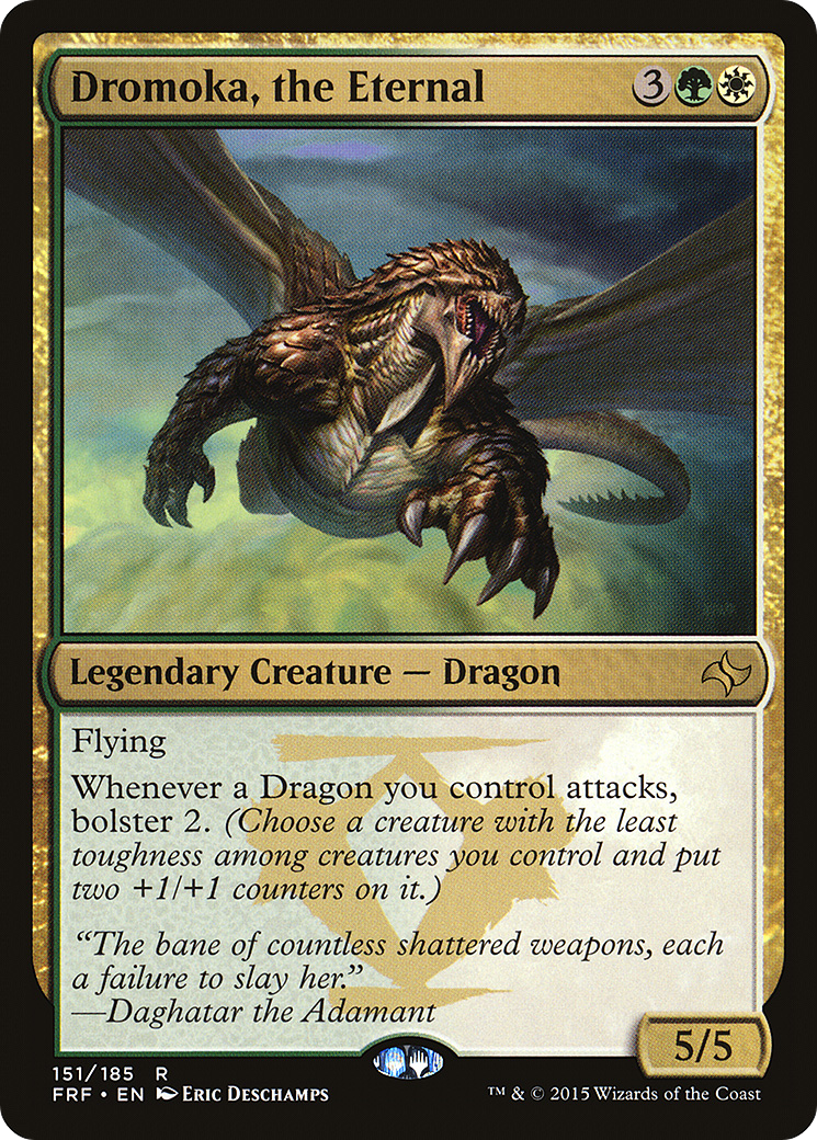 Dromoka, the Eternal (FRF-151) - Fate Reforged - Premium MTG Single from Wizards of the Coast - Just $0.38! Shop now at Game Crave Tournament Store