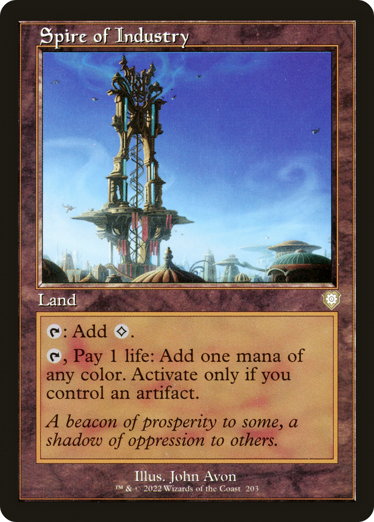 Spire of Industry (BRC-203) - The Brothers' War Commander - Premium MTG Single from Wizards of the Coast - Just $0.35! Shop now at Game Crave Tournament Store