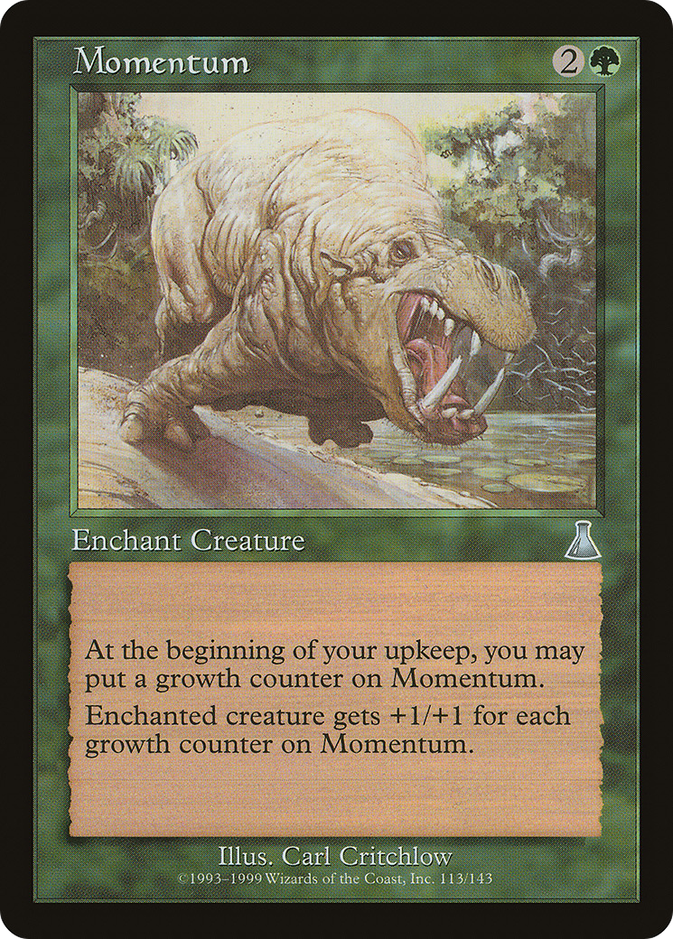Momentum (UDS-113) - Urza's Destiny - Premium MTG Single from Wizards of the Coast - Just $0.08! Shop now at Game Crave Tournament Store
