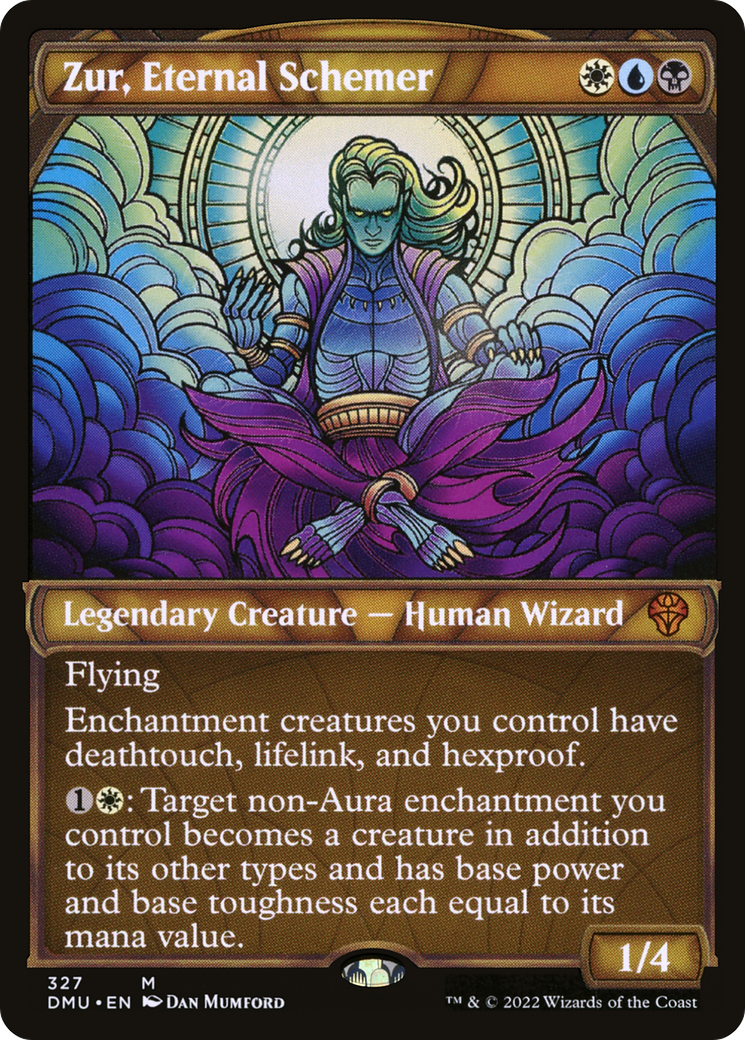 Zur, Eternal Schemer (DMU-327) - Dominaria United: (Showcase) Foil - Premium MTG Single from Wizards of the Coast - Just $1.26! Shop now at Game Crave Tournament Store