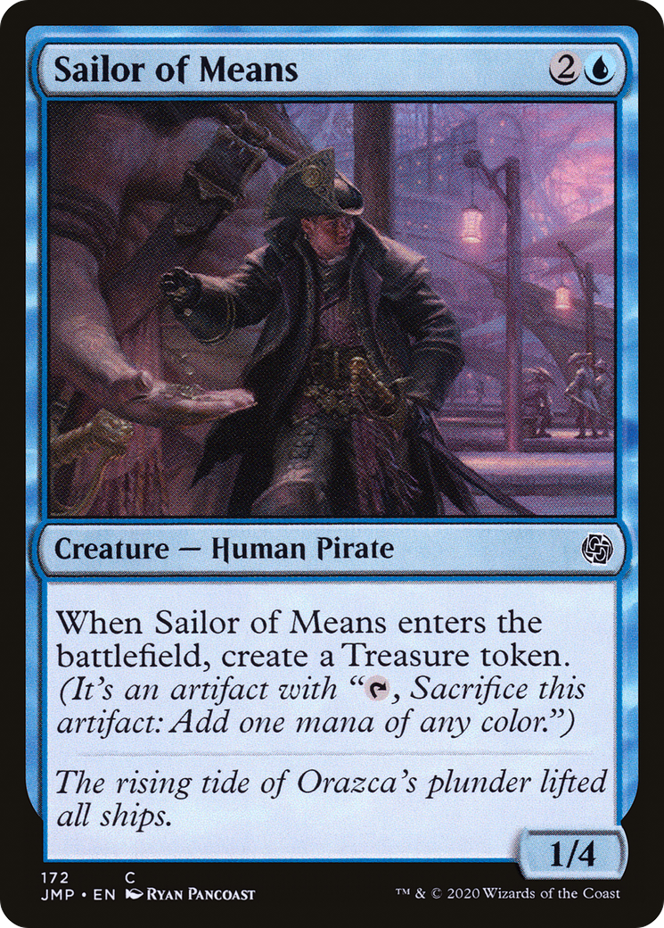 Sailor of Means (JMP-172) - Jumpstart - Premium MTG Single from Wizards of the Coast - Just $0.08! Shop now at Game Crave Tournament Store