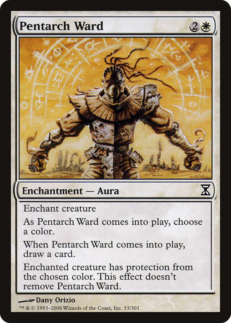 Pentarch Ward (TSP-033) - Time Spiral - Premium MTG Single from Wizards of the Coast - Just $0.08! Shop now at Game Crave Tournament Store