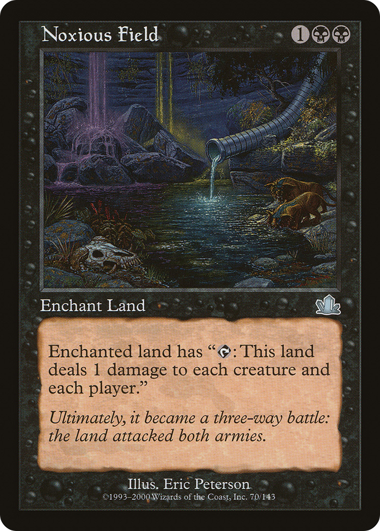 Noxious Field (PCY-070) - Prophecy - Premium MTG Single from Wizards of the Coast - Just $0.37! Shop now at Game Crave Tournament Store