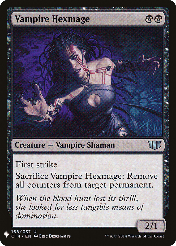 Vampire Hexmage (MB1-811) - Mystery Booster - Premium MTG Single from Wizards of the Coast - Just $0.29! Shop now at Game Crave Tournament Store