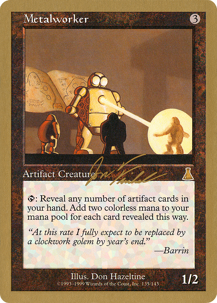 Metalworker (WC00-JF135) - World Championship Decks 2000 - Premium MTG Single from Wizards of the Coast - Just $5.57! Shop now at Game Crave Tournament Store