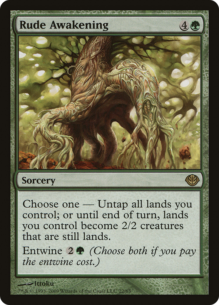 Rude Awakening (DDD-022) - Duel Decks: Garruk vs. Liliana - Premium MTG Single from Wizards of the Coast - Just $0.14! Shop now at Game Crave Tournament Store