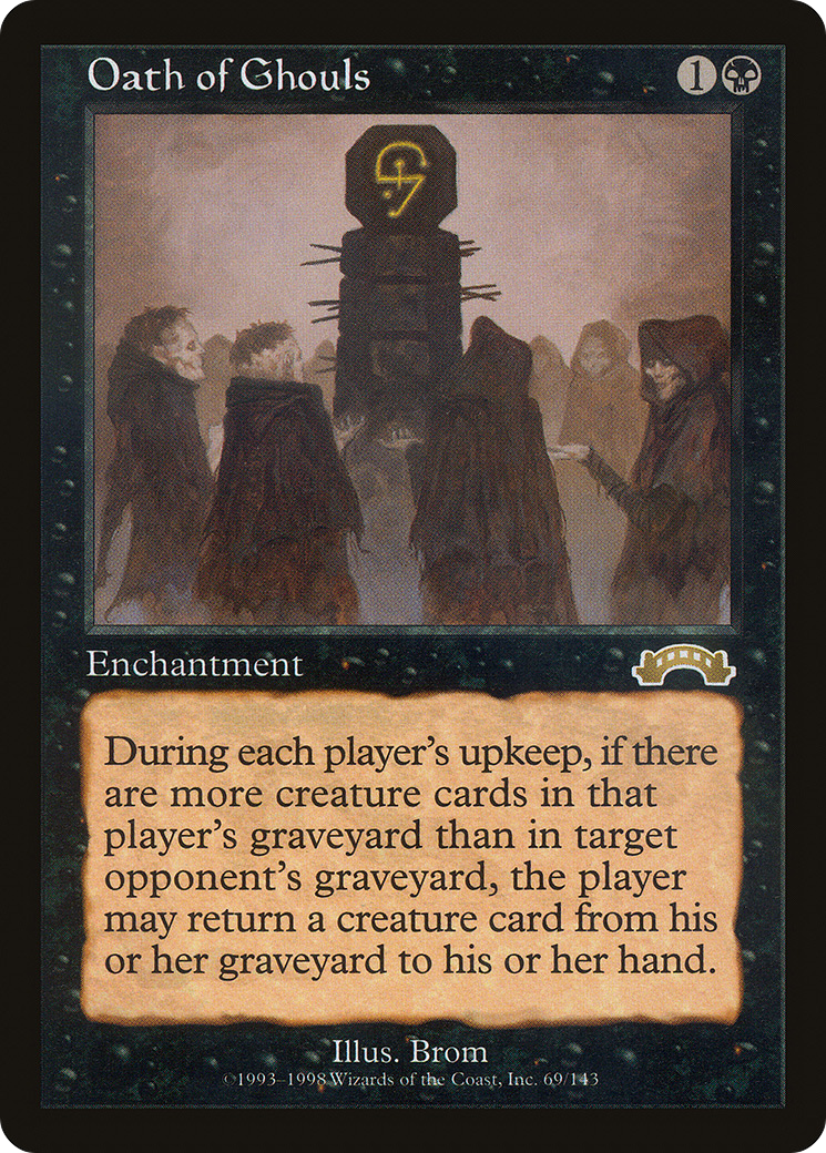 Oath of Ghouls (EXO-069) - Exodus - Premium MTG Single from Wizards of the Coast - Just $0.70! Shop now at Game Crave Tournament Store