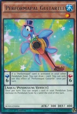 Performapal Guitartle (BOSH-EN004) - Breakers of Shadow 1st Edition - Premium Yugioh Single from Konami - Just $0.08! Shop now at Game Crave Tournament Store
