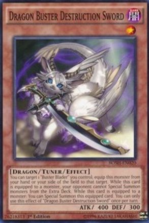 Dragon Buster Destruction Sword (BOSH-EN020) - Breakers of Shadow 1st Edition - Premium Yugioh Single from Konami - Just $0.25! Shop now at Game Crave Tournament Store