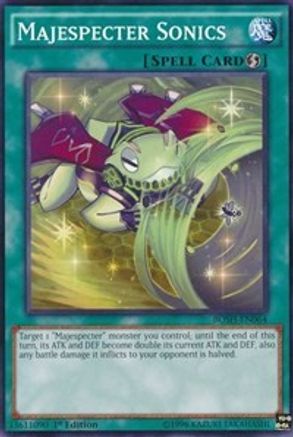 Majespecter Sonics (BOSH-EN064) - Breakers of Shadow 1st Edition - Premium Yugioh Single from Konami - Just $0.25! Shop now at Game Crave Tournament Store