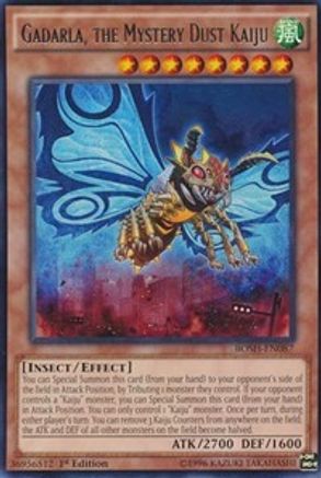 Gadarla, the Mystery Dust Kaiju (BOSH-EN087) - Breakers of Shadow 1st Edition - Premium Yugioh Single from Konami - Just $0.25! Shop now at Game Crave Tournament Store