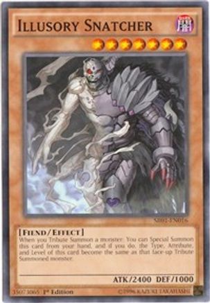 Illusory Snatcher (SR01-EN016) - Structure Deck: Emperor of Darkness 1st Edition - Premium Yugioh Single from Konami - Just $0.25! Shop now at Game Crave Tournament Store
