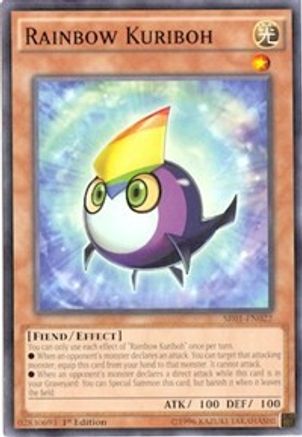 Rainbow Kuriboh (SR01-EN022) - Structure Deck: Emperor of Darkness Unlimited - Premium Yugioh Single from Konami - Just $0.52! Shop now at Game Crave Tournament Store