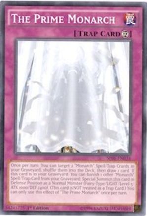 The Prime Monarch (SR01-EN034) - Structure Deck: Emperor of Darkness Unlimited - Premium Yugioh Single from Konami - Just $0.26! Shop now at Game Crave Tournament Store